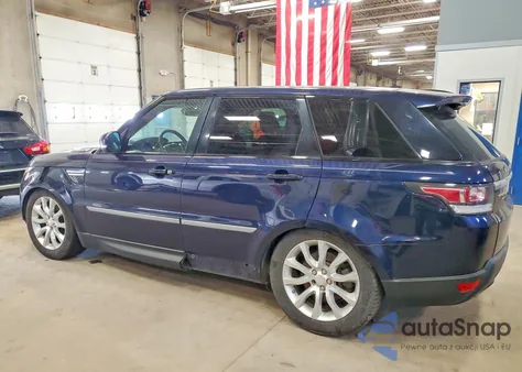 2014 Land Rover Range Rover Sport Hse from USA, damaged, VIN SALWR2WF9EA501566